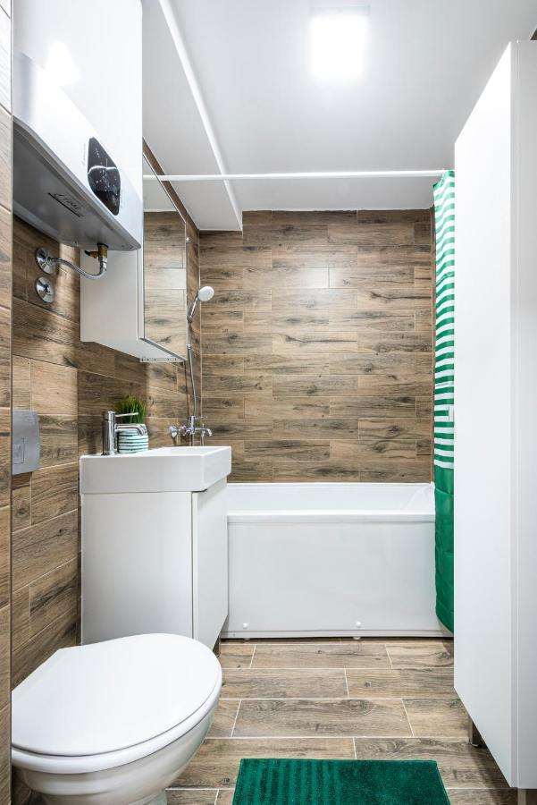 !Promo! Green Oak Riverside -Free Parking Area Novi Sad Exteriör bild
